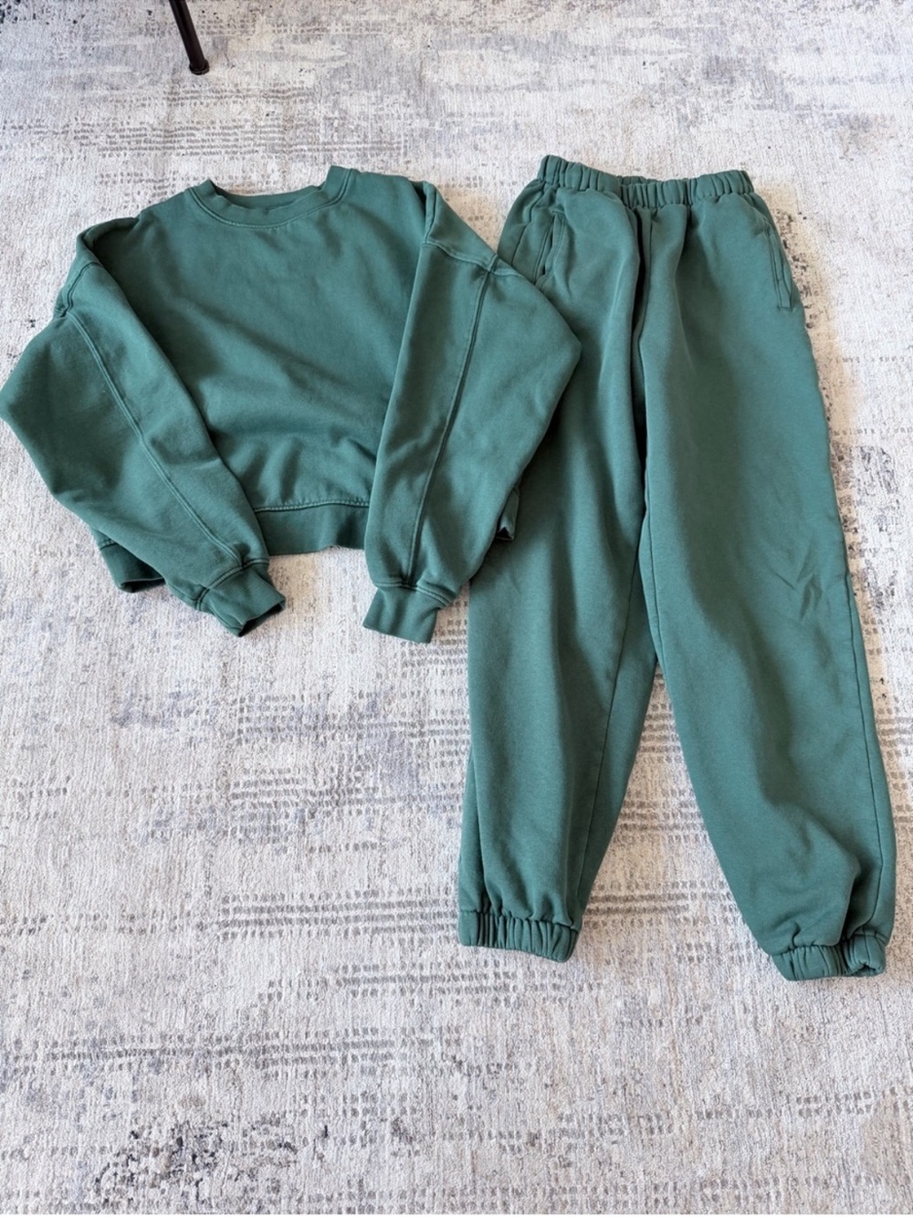 GAP Forest Green Track Joggers - Elastic Waist & Cuffs